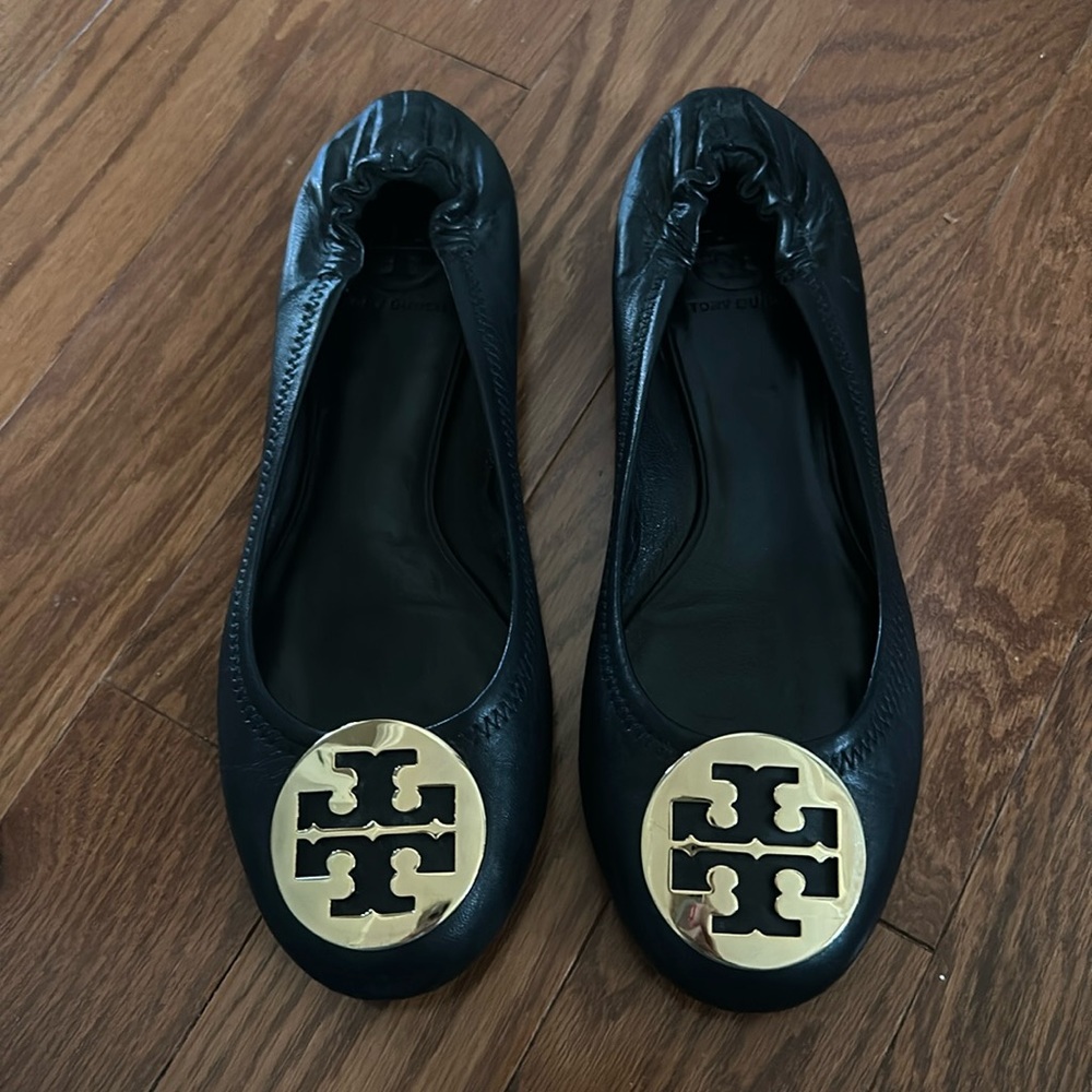 Tory Burch Minnie Travel Ballet Flats size 8.5
